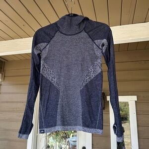 J.Crew - New Balance - Reversible Running Hoodie - Blue - XS